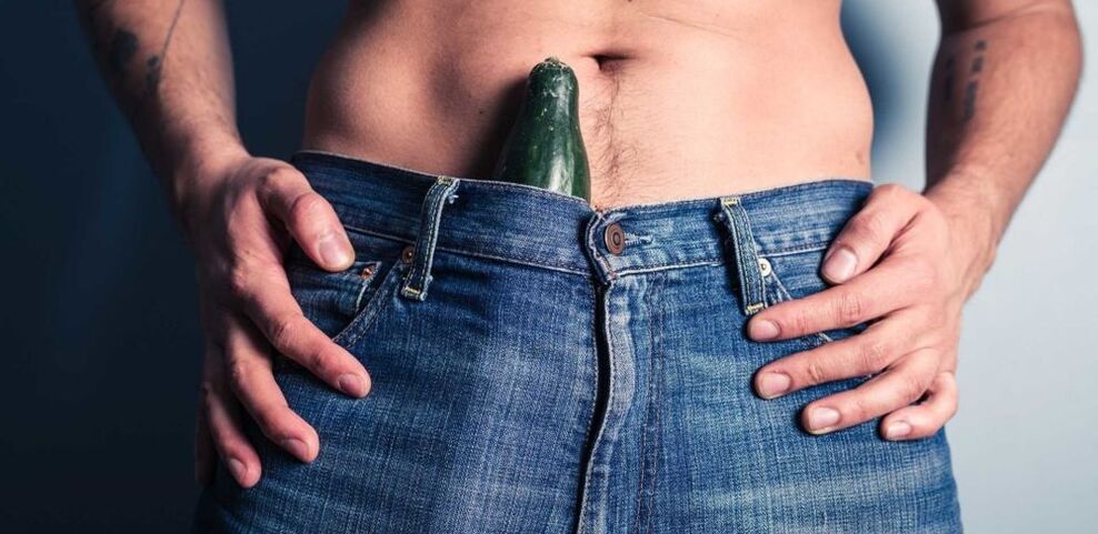 salatalık büyümüş bir erkek penisini sembolize eder